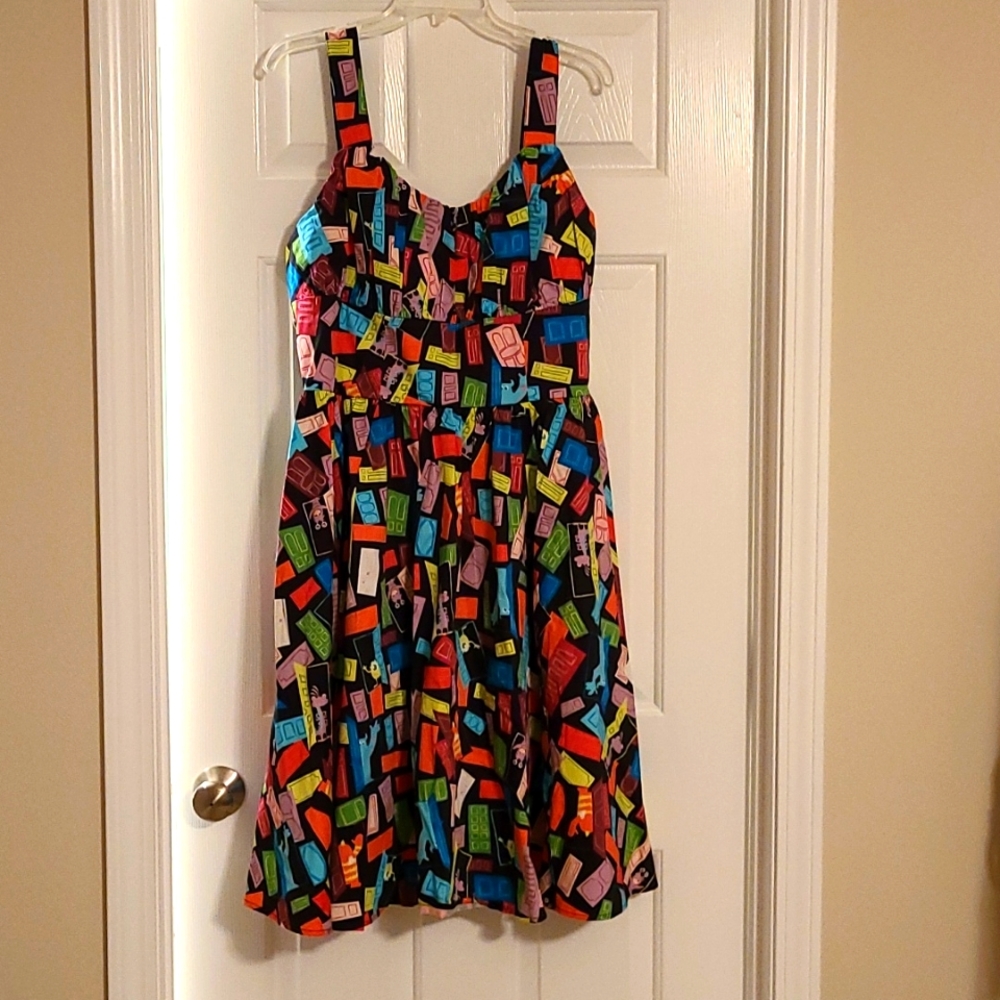 Retired Gently Used Disney Dress Shop Monster's, INC. Dress XL